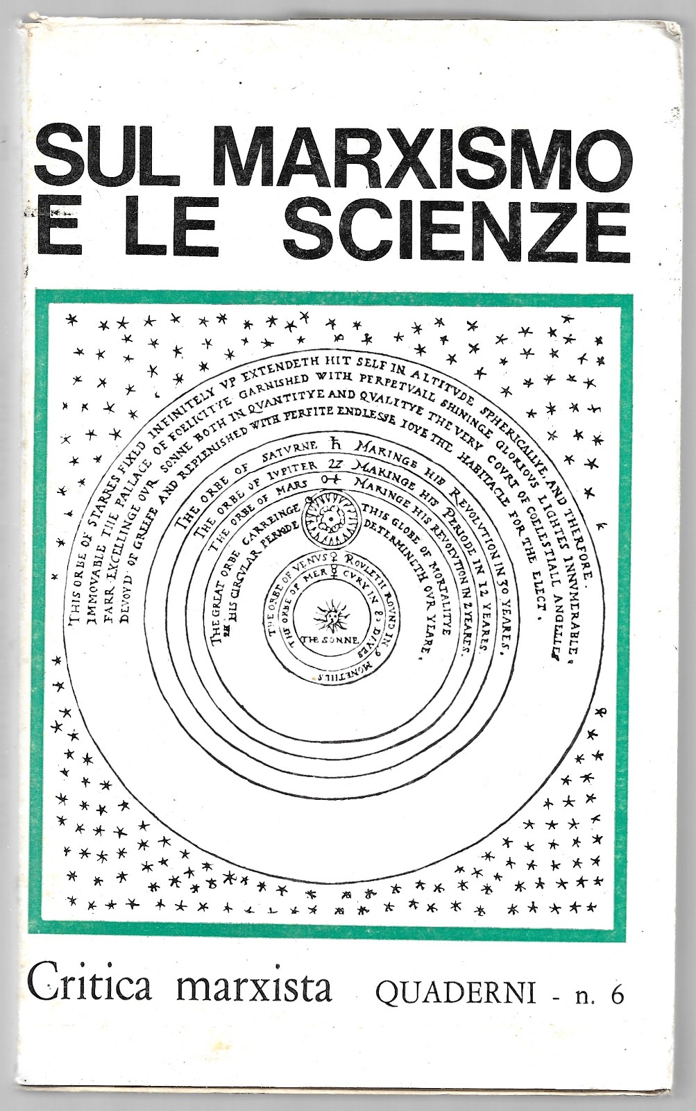 Sul marxismo e le scienze