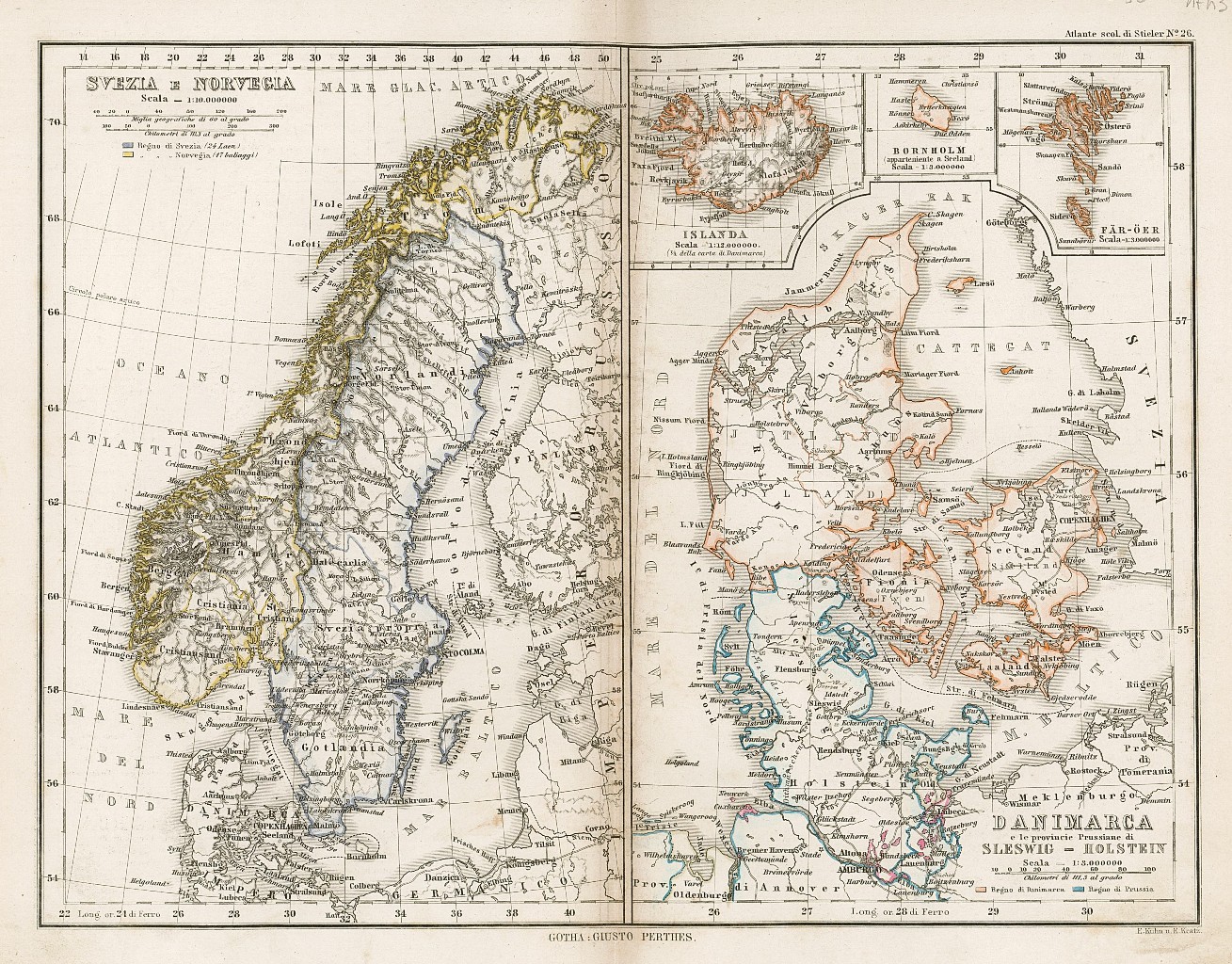 Svezia, Norvegia e Danimarca
