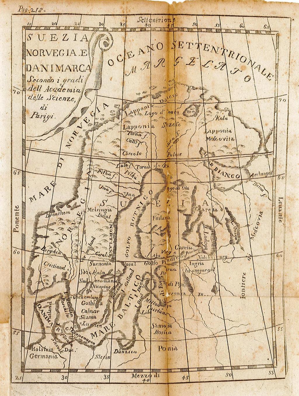 Svezia Norvegia e Danimarca Secondo le ultime Osservazioni dell'Accademia delle …