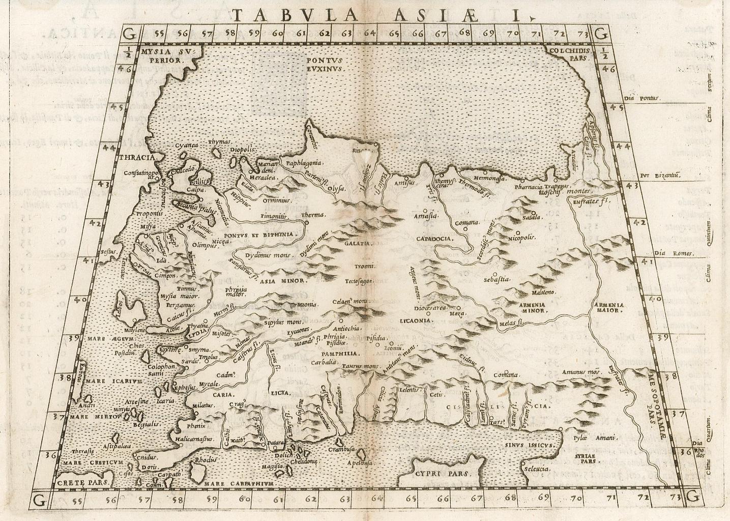Tabula Asiae I
