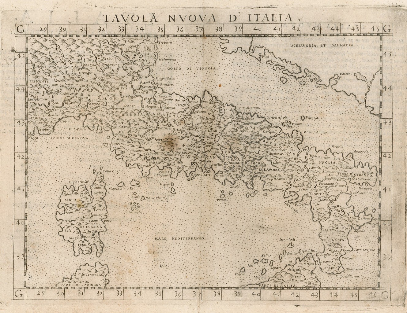 Tavola Nuova d'Italia