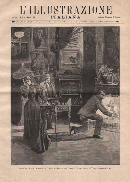 Teatri - La nuova commedia Di G. Giacosa al Teatro …