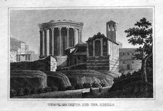 Tempel der Vesta und der Sibilla