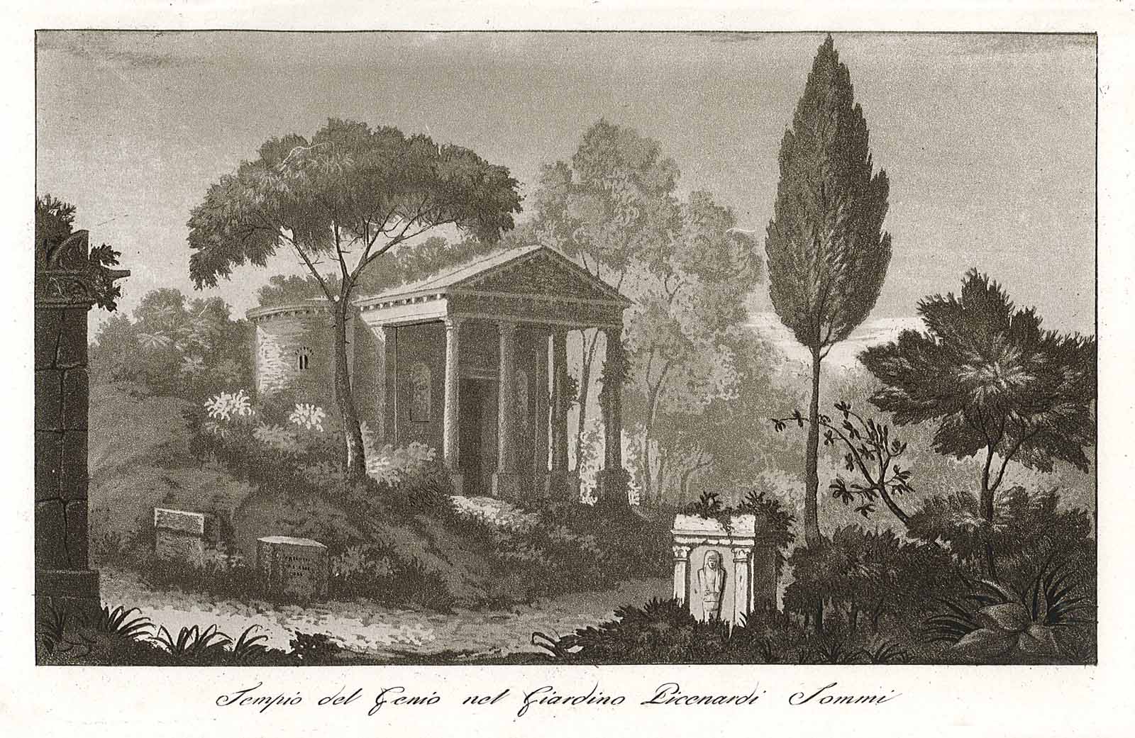 Tempio del Genio nel Giardino Picenardi Sommi