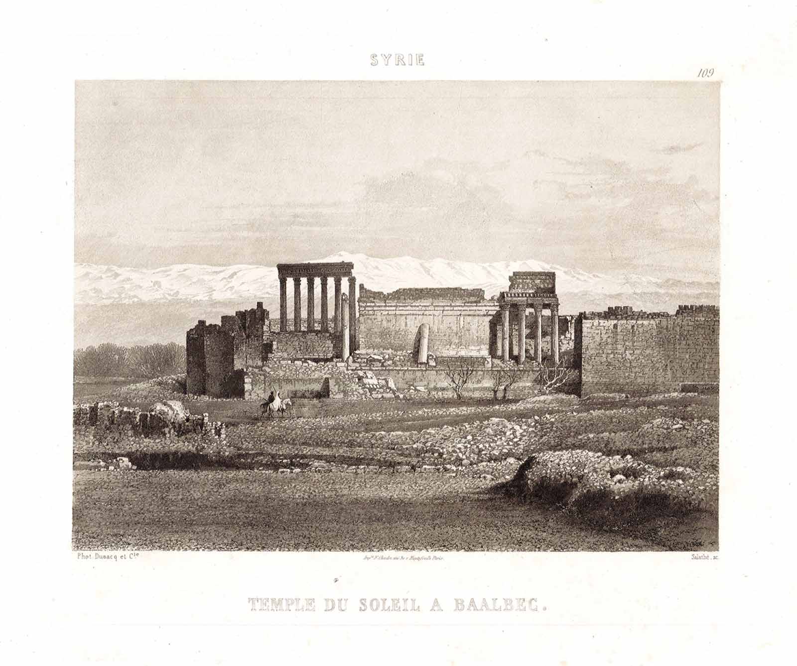 Temple du Soleil, & Baalbee