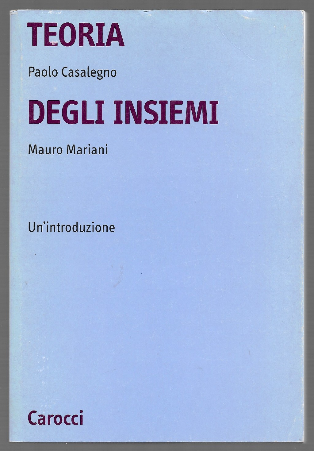Teoria degli insiemi