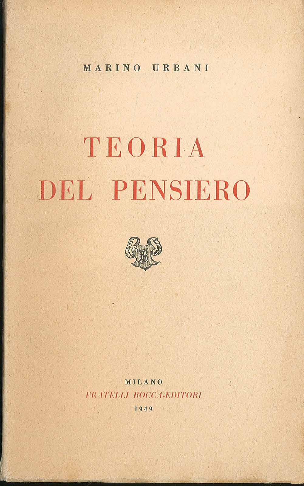 Teoria del pensiero
