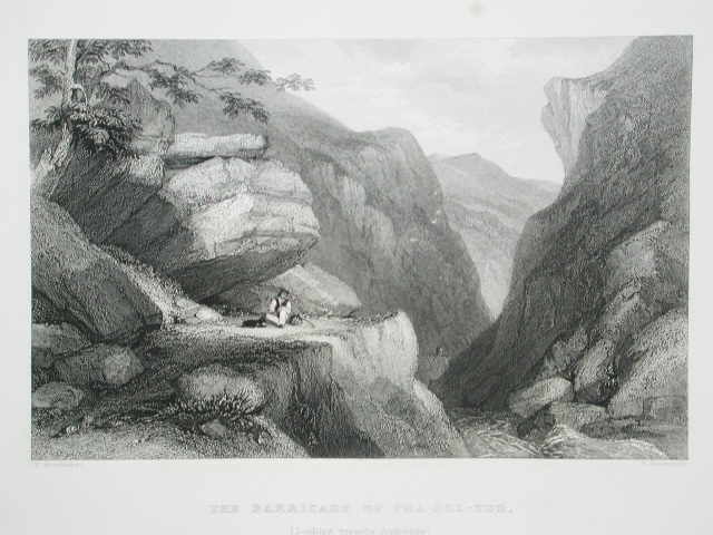 The barricade of Pra Del Tor / Looking towards Angrogne