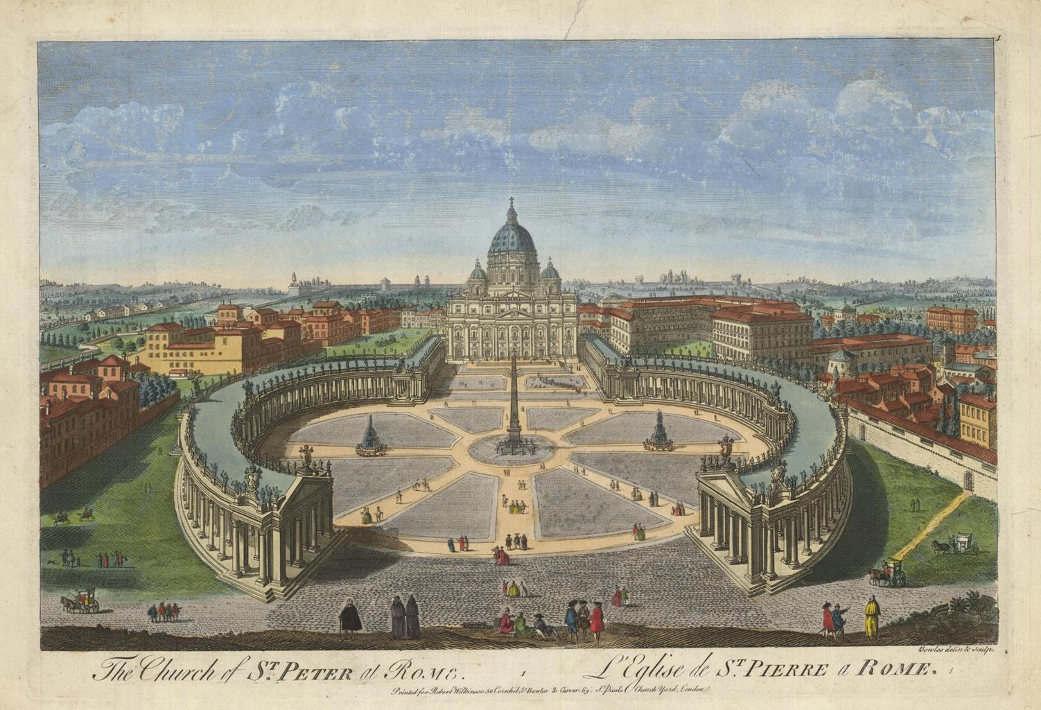 The Church of S.t Peter at Rome - il titolo …