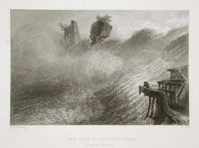 The Fall of Schaffhausen./ (From the Fischetz) / .