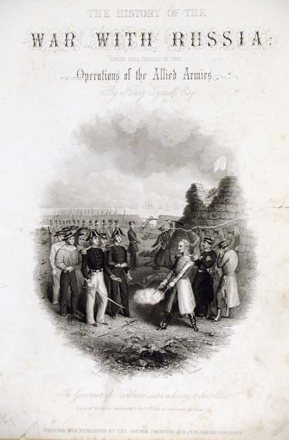 The Governor of Kinburn surrending to the Allies - Forts …