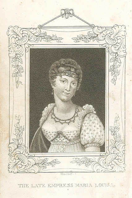 The late Empress Maria Louisa
