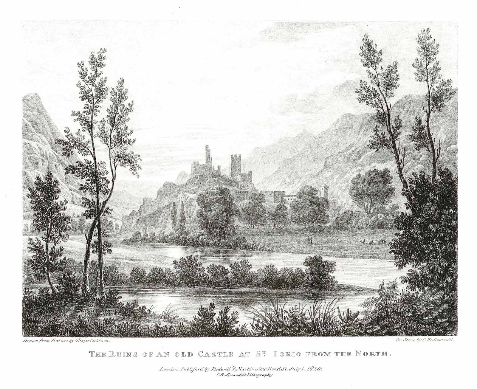 The Ruins of an old Castle at S.t Iorio from …