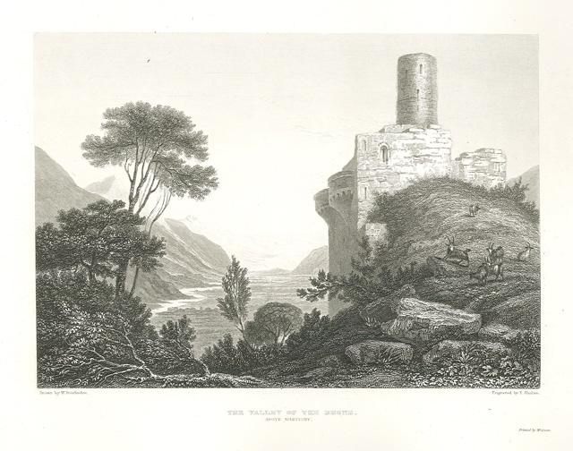 The Valley of the Rohne / Above Martigny