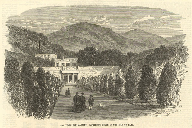 The Villa San Martino, Napoleon's house in the Isle of …