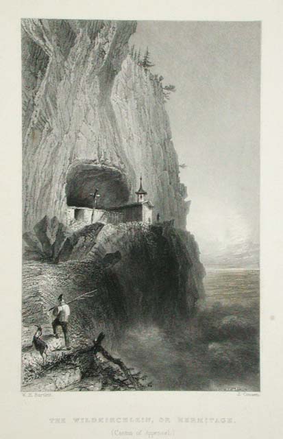 The Wildkirchlein, or Hermitage./ (Canton of Appenzel)