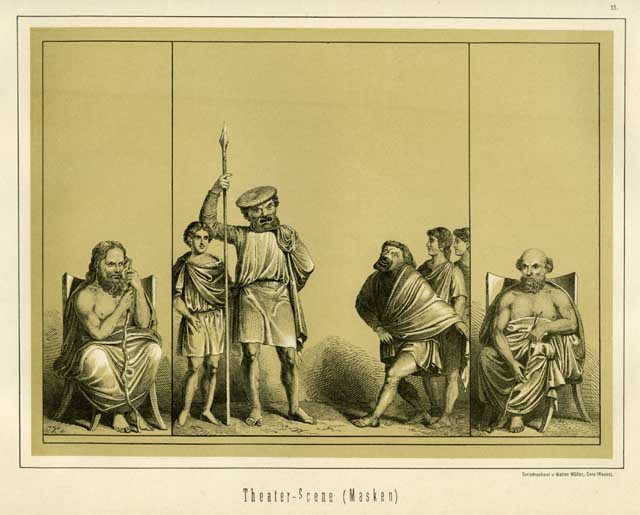Theater - Scene (Masken)