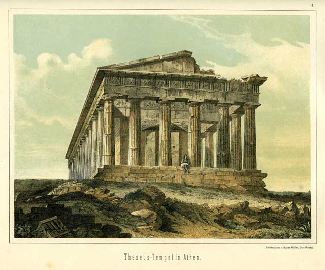 Theseus - Tempel in Athen