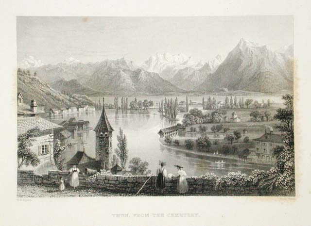 Thun, from the cemetery.