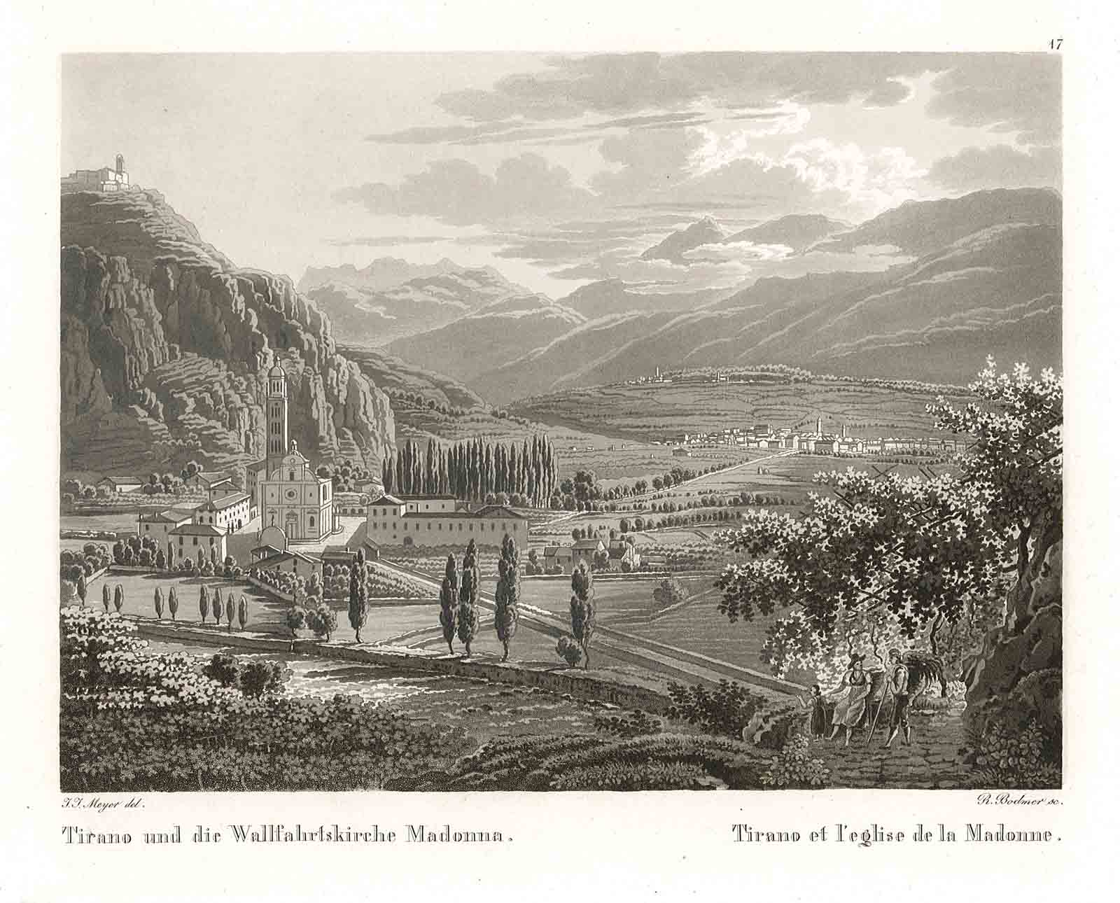 Tirano et l'eglise de la Madonne