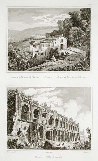 Tivoli. Avanzi della casa di Orazio - Villa Mecenata
