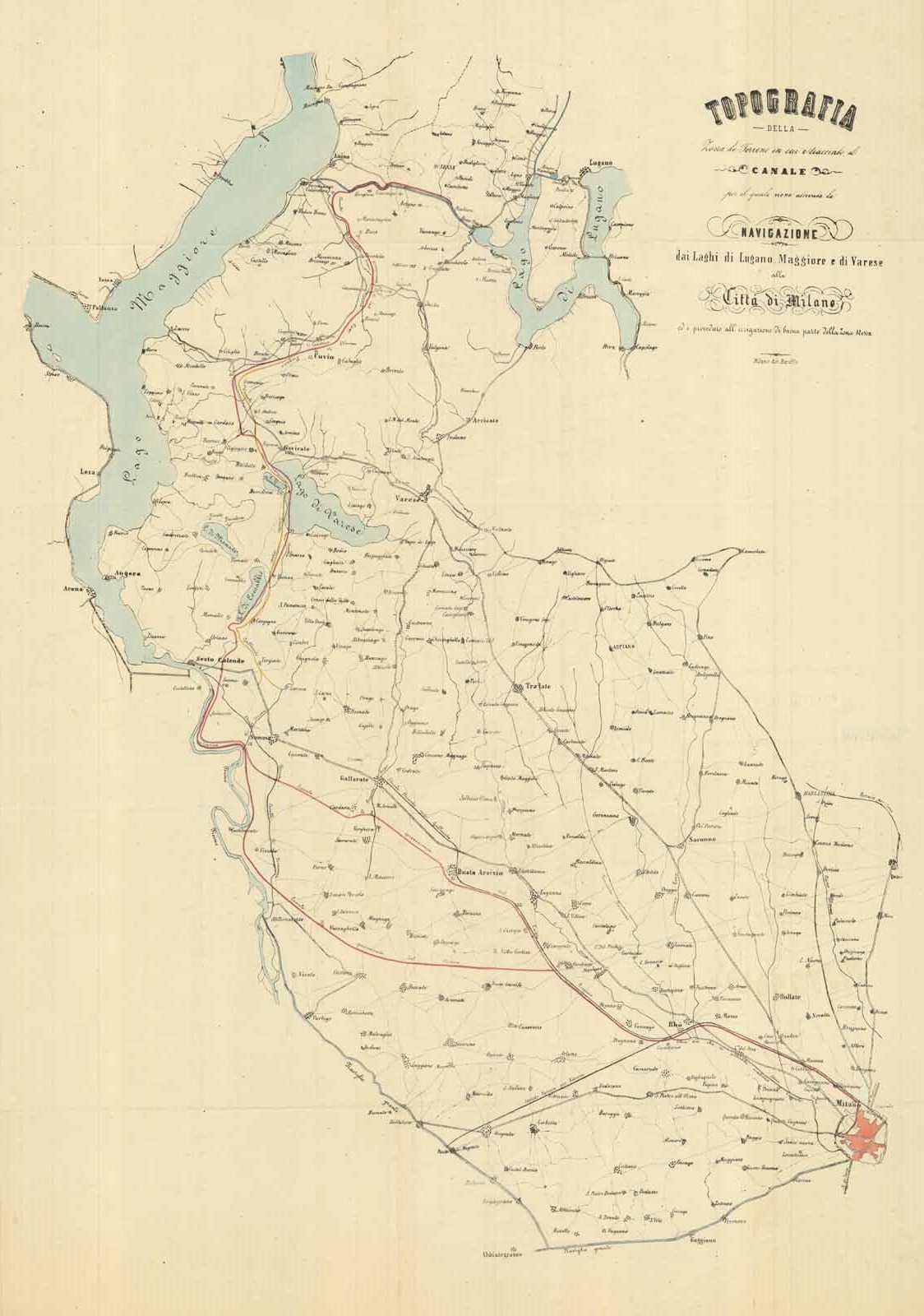 Topografia della Zona di Terreno in cui è tracciato il …