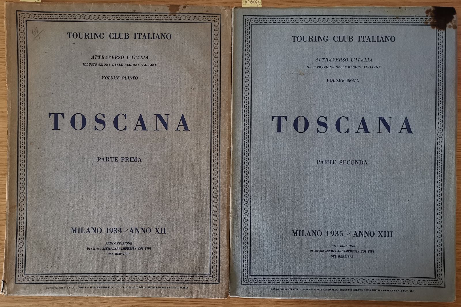 Toscana. Voll.2 Volume V - VI