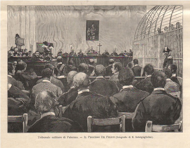 Tribunale militare di Palermo - Il Processo De Felice