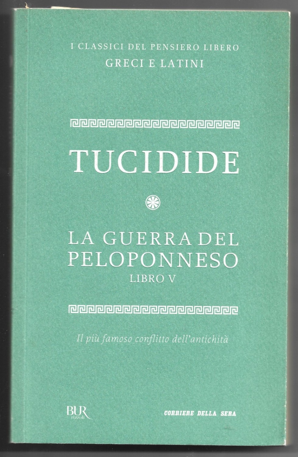 Tucidide – La guerra del Peloponneso libro V