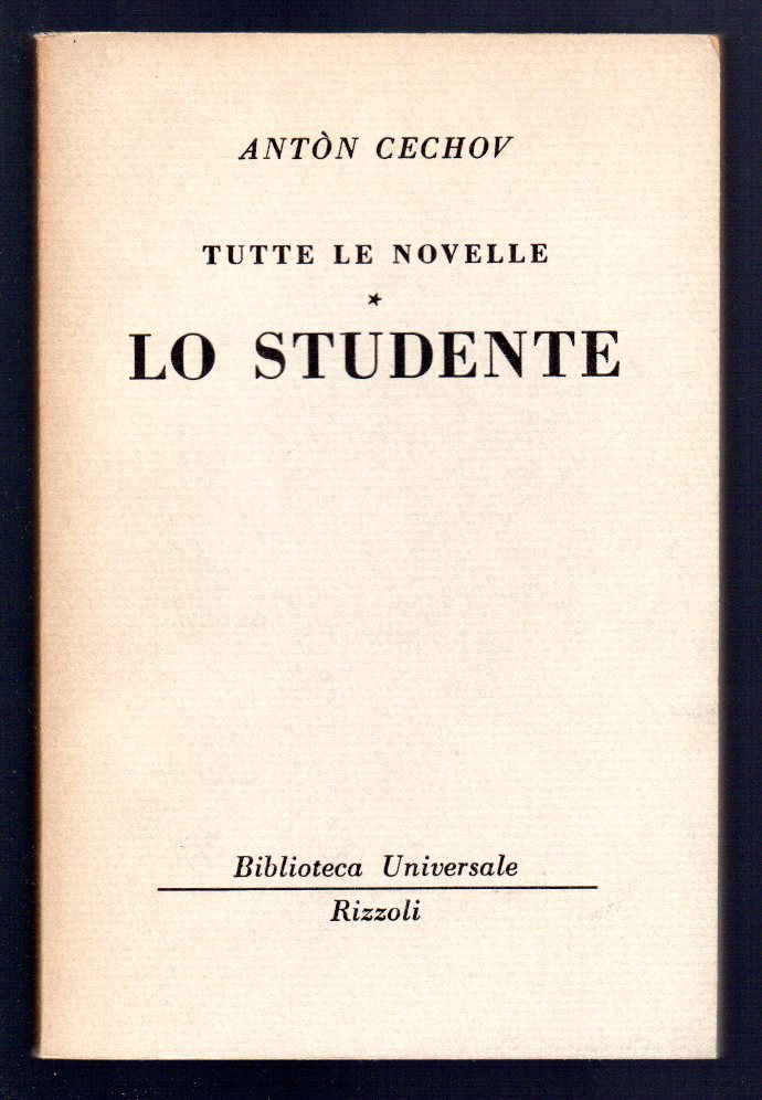 Tutte le novelle. Lo studente