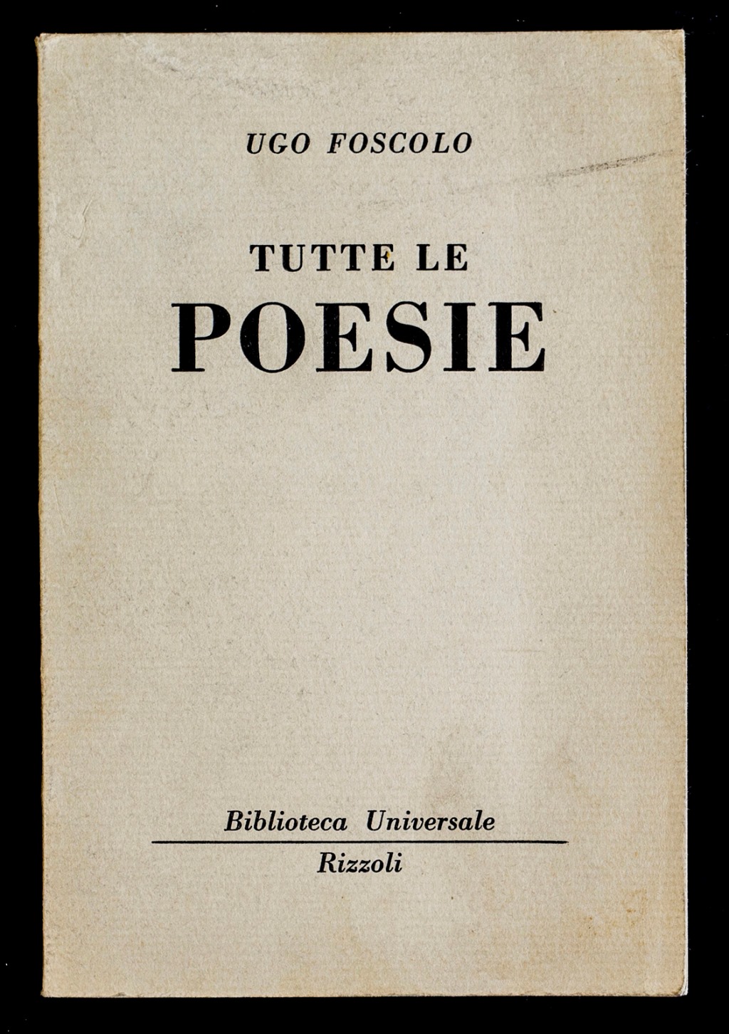 Tutte le poesie