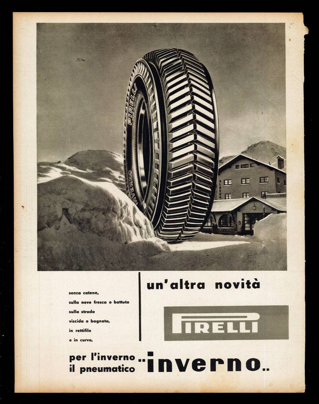 Un'altra novità Pirelli