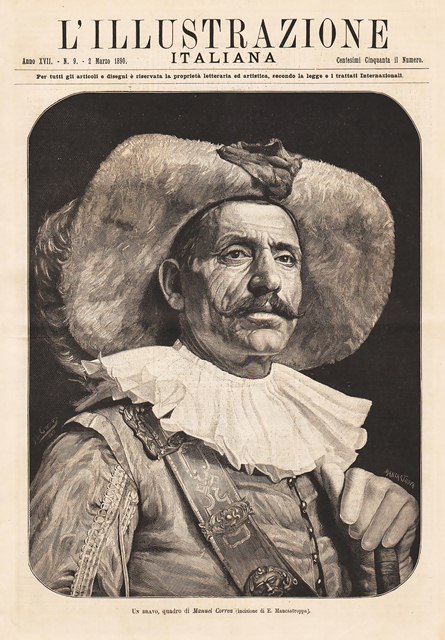 Un bravo, quadro di Manuel Correa