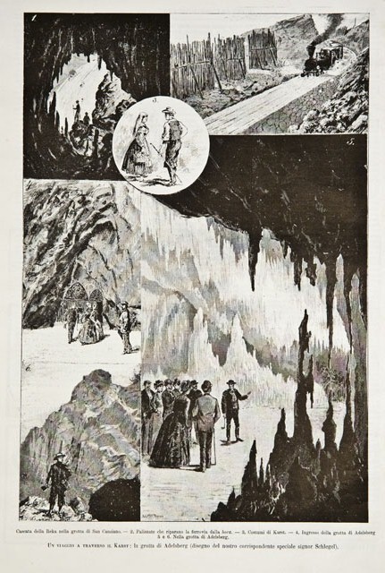 Un viaggio a traverso il Karst: la grotta di Adelsberg