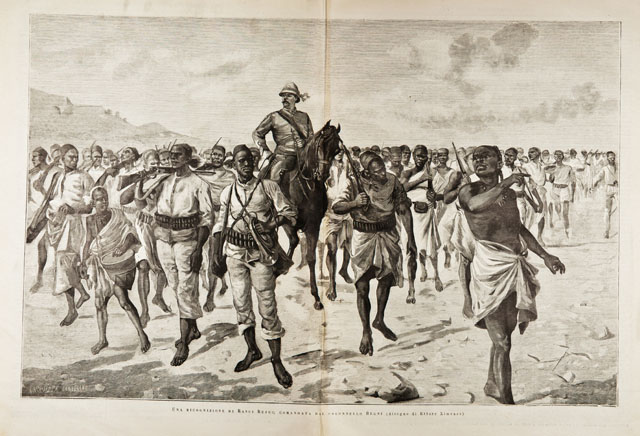 Una ricognizione di Basci Buzuc, comandata dal colonnello Begni