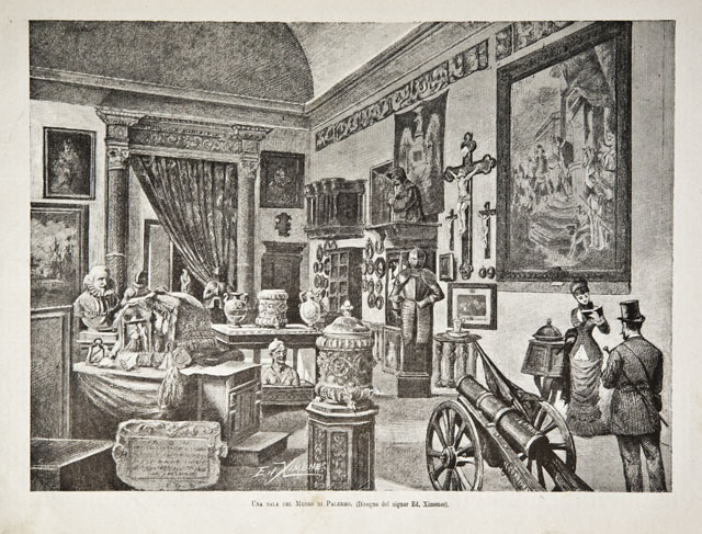 Una sala del Museo di Palermo