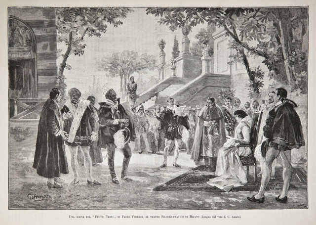 Una scena del “Fulvio Testi” di Paolo Ferrari, al teatro …