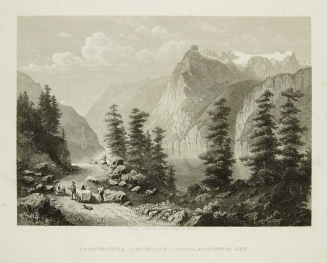 Urirothstdek Axenstrasse: Vierwaldstaetter-see