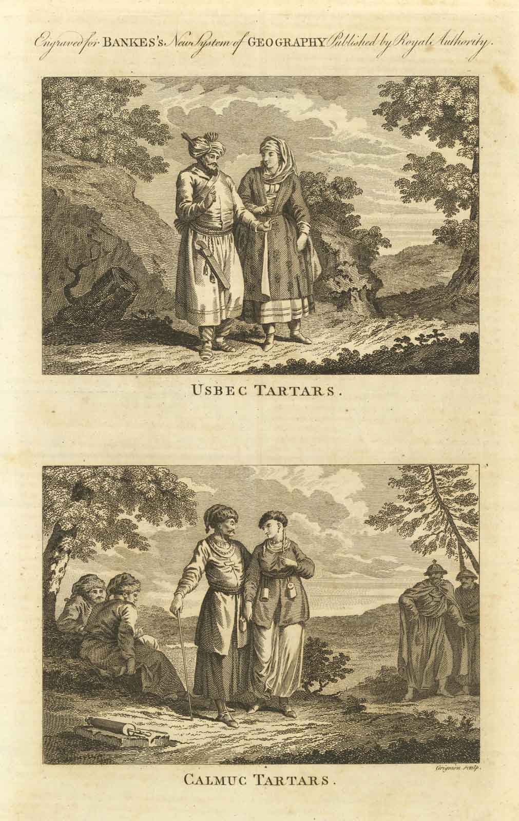 Usbec Tartars - Calmuc Tartars