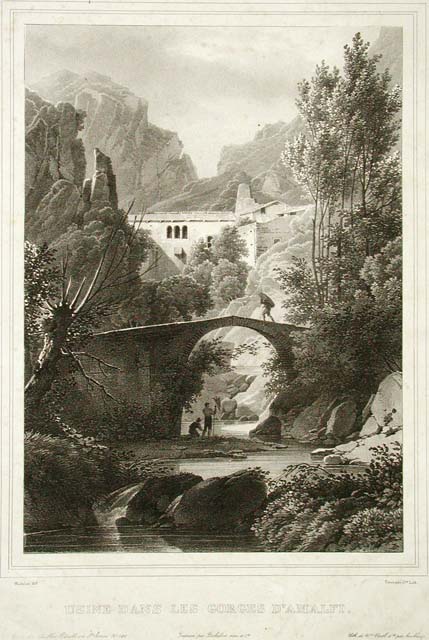 Usine dans les gorges d'Amalfi