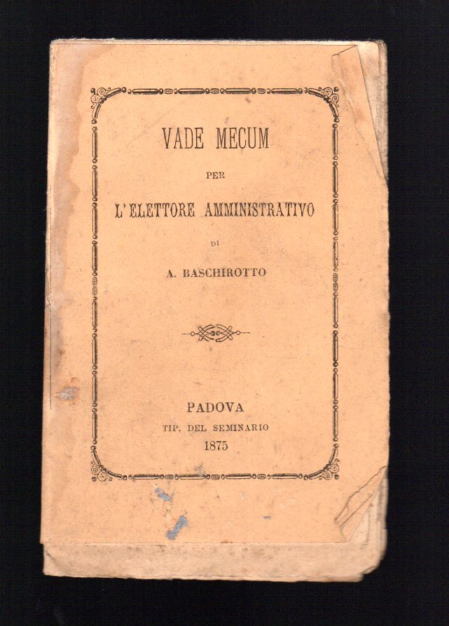 Vademecum per l'elettore amministrativo