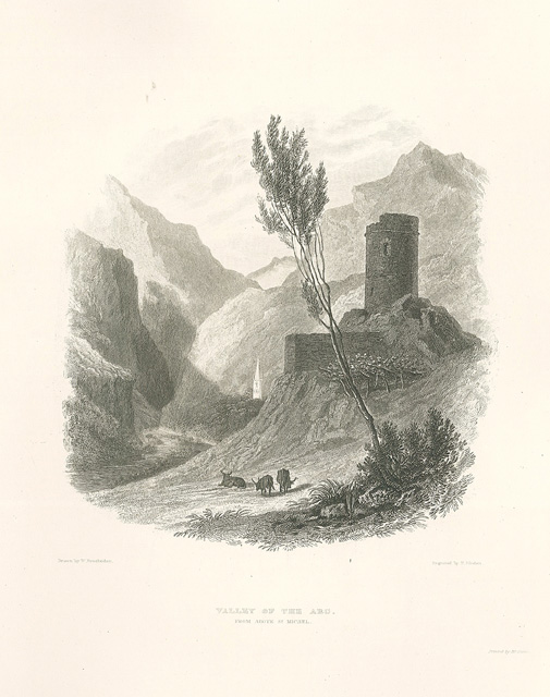 Valley of the Arc. / From above S.t Michel