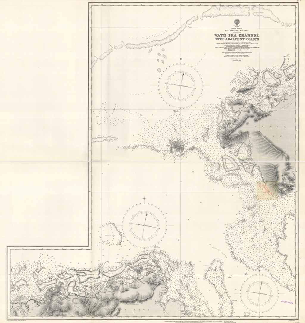 Vatu Ira Channel with adjacent coasts