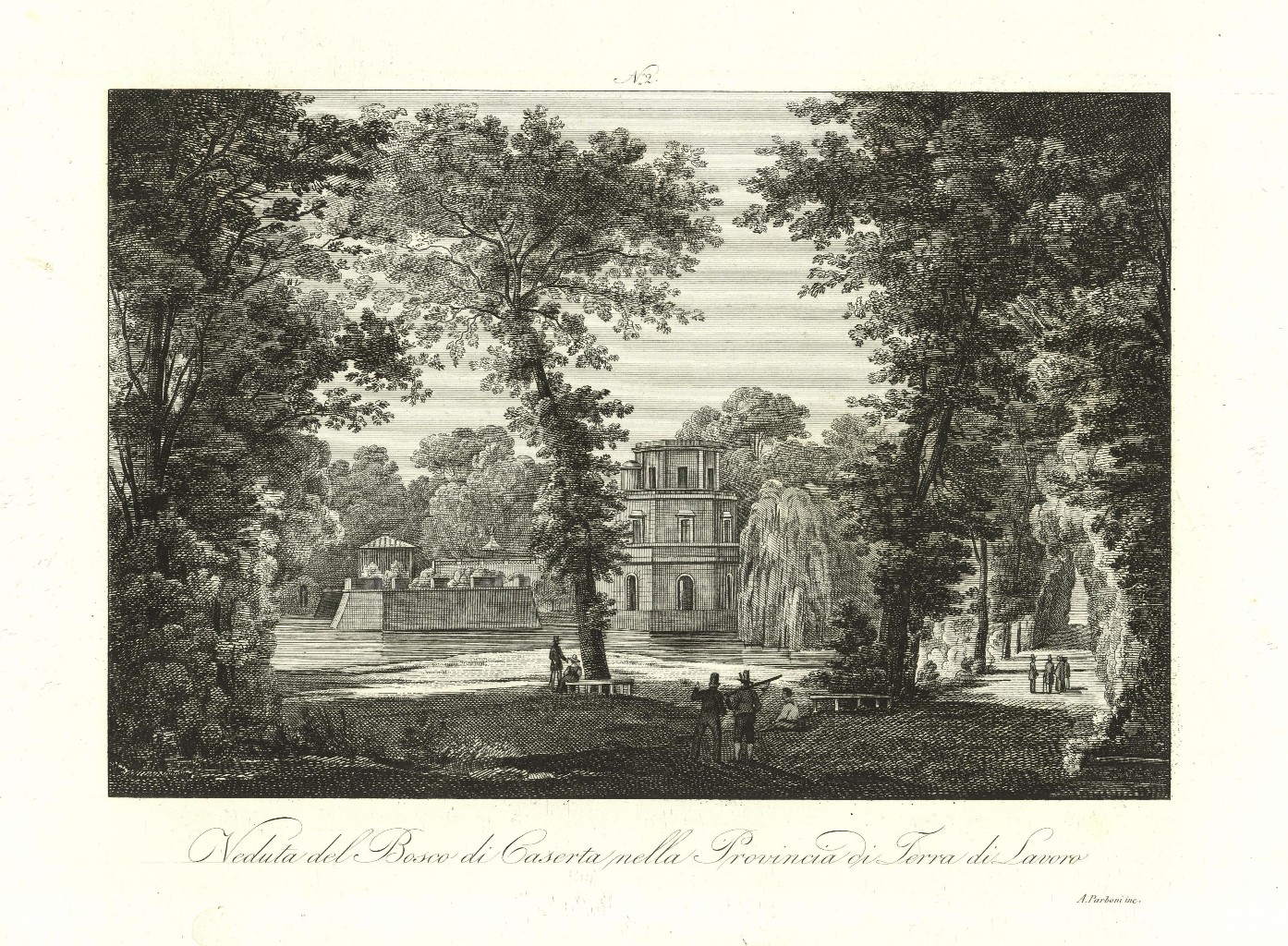 Veduta del Bosco di Caserta nella Provincia di Terra di …