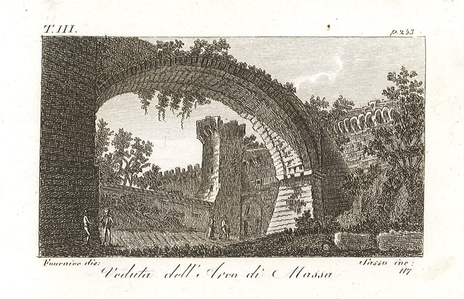 Veduta dell'Arco di Massa