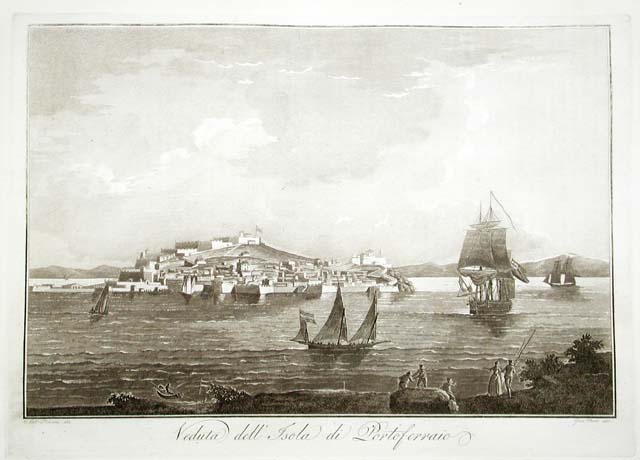 Veduta dell'Isola di Portoferraio