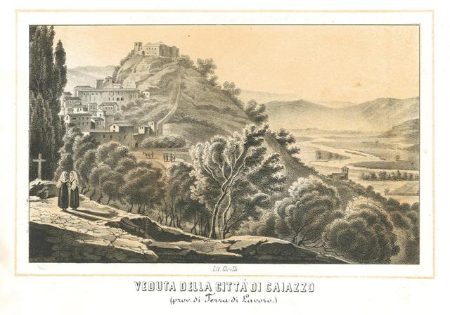 Veduta della Città di Caiazzo (prov. di Terra di Lavoro)