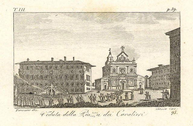 Veduta della Piazza dei Cavalieri