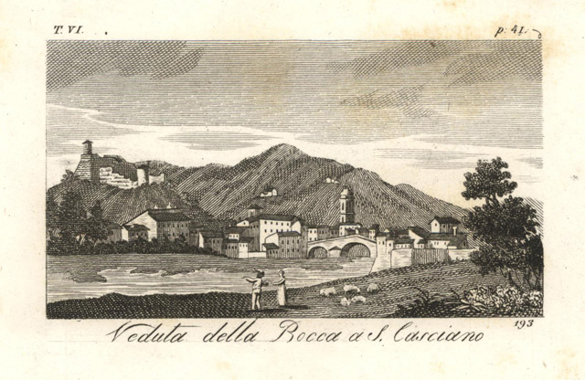 Veduta della Rocca a S. Casciano