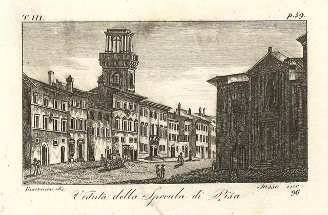Veduta della Specula di Pisa